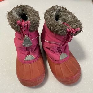 Girls Toddler champion 9 C9 pink boots size 7 boot